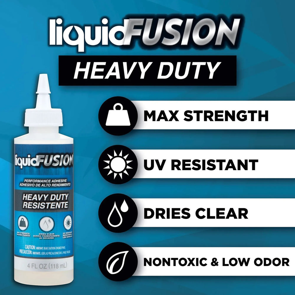 Liquid Fusion - Permanent Heavy Duty Glue - 2oz