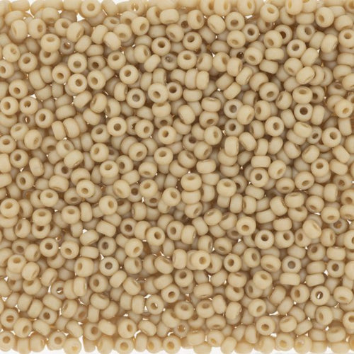 Miyuki Seed Beads 11/0 - SB4691 Opaque Frosted Glazed Rainbow Pearl Matte AB