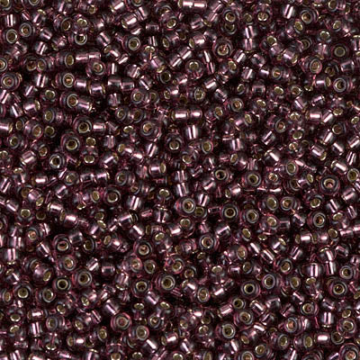 Miyuki Seed Beads 11/0 - SB0013 Dark Smoky Amethyst Silver Lined