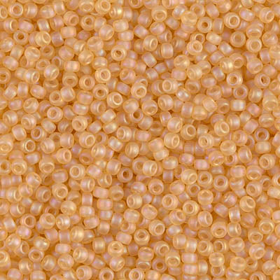 Miyuki Seed Beads 11/0 - SB0132FR Topaz Transparent AB Matte