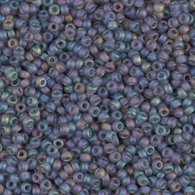 Miyuki Seed Beads 11/0 - SB0152FR Transparent Grey AB Matte