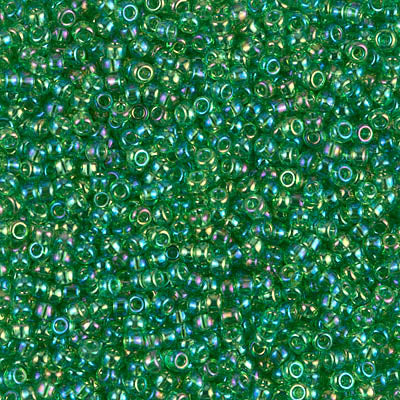 Miyuki Seed Beads 11/0 - SB0179 Transparent Green AB