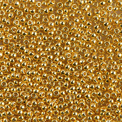 Miyuki Seed Beads 11/0 - SB0191 Opaque 24kt Gold Plated