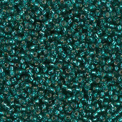 Miyuki Seed Beads 11/0 - SB2425 Teal Caribbean Silver Lined