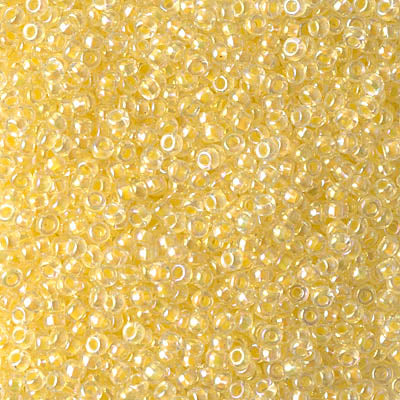 Miyuki Seed Beads 11/0 - SB0273 Pale Yellow Lined-Dyed