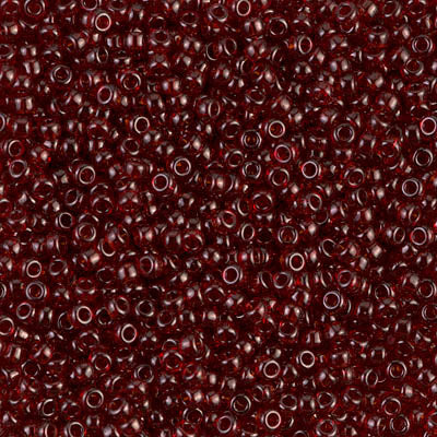 11/0 - SB0304 - Grenat lustré or Transparent · Miyuki Rocaille
