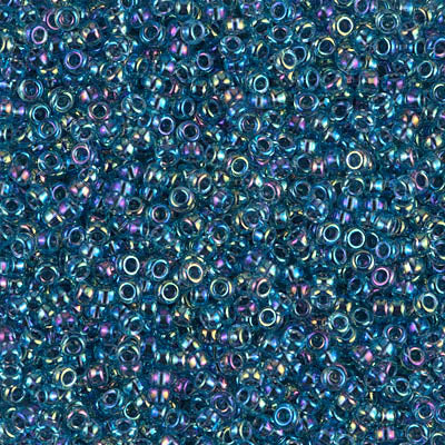 Miyuki Seed Beads 11/0 - SB0339 Blue AB Lined-Dyed