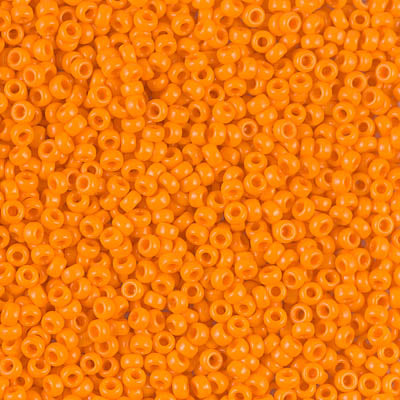 Miyuki Seed Beads 11/0 - SB0405 Opaque Orange Mandarin
