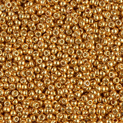 Miyuki Seed Beads 11/0 - SB4203 Duracoat Galvanized Yellow Gold