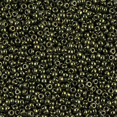 Miyuki Seed Beads 11/0 - SB0459 Opaque Olive Metallic