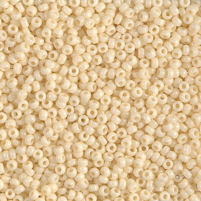 Miyuki Seed Beads 11/0 - SB0492 Opaque Dark Cream