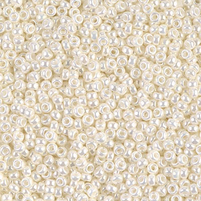 Miyuki Seed Beads 11/0 - SB0591 Opaque Ivory Pearl Ceylon