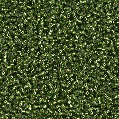 Miyuki Seed Beads 15/0 - SB0026 Olive Silver Lined