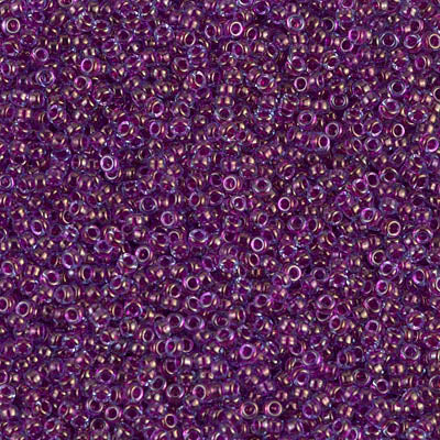 Miyuki Seed Beads 15/0 - SB0352 Aqua Fuchsia Lined Luster