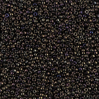 Miyuki Seed Beads 15/0 - SB0458 Opaque Brown Iris