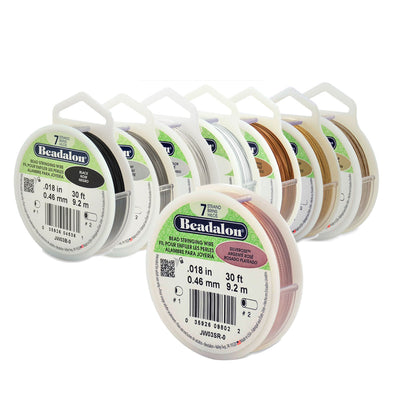 Bead Stringing Wire - .018 (0,46mm) · BEADALON