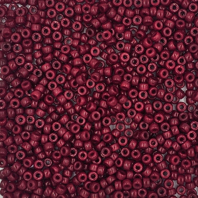 6mm - Glass Mini Crow Beads Opaque - 500 un