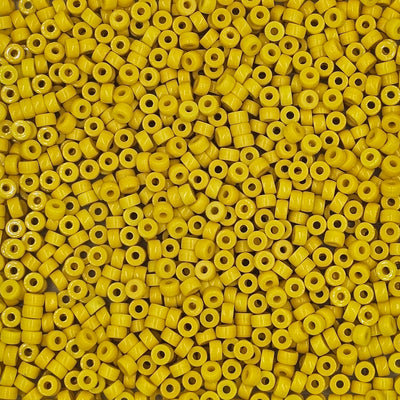 6mm - Glass Mini Crow Beads Opaque - 500 un