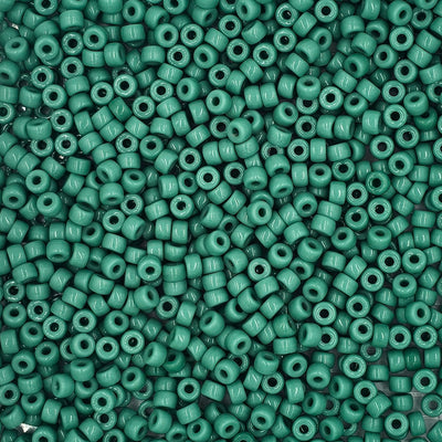 6mm - Glass Mini Crow Beads Opaque - 500 un