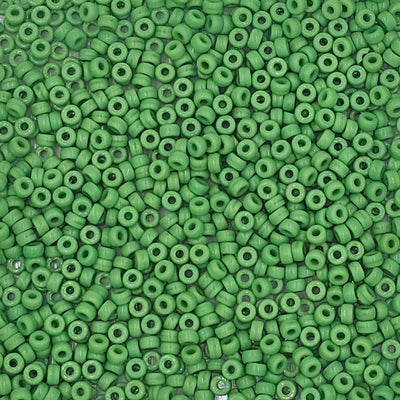 6mm - Glass Mini Crow Beads Opaque - 500 un