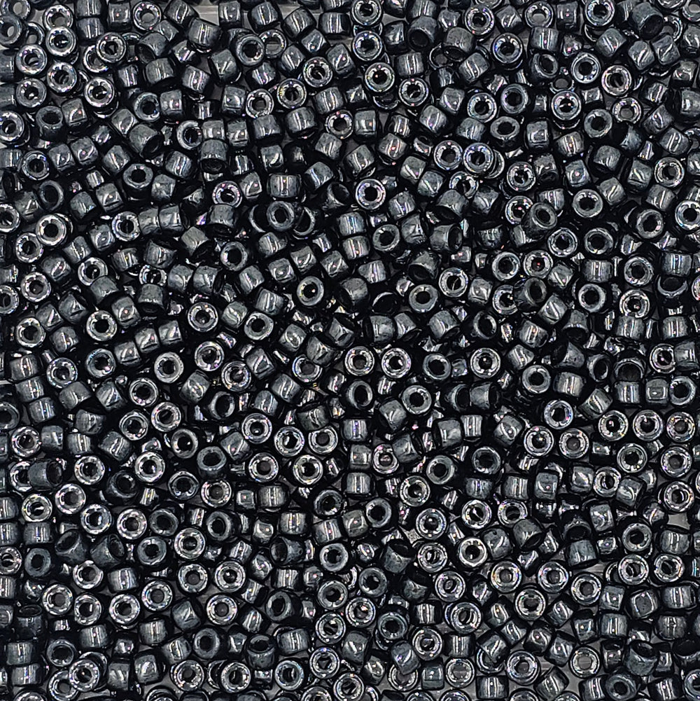6mm - Glass Mini Crow Beads Opaque - 500 un