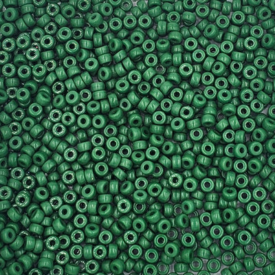 6mm - Glass Mini Crow Beads Opaque - 500 un