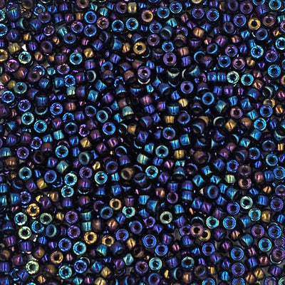 6mm - Glass Mini Crow Beads Opaque - 500 un