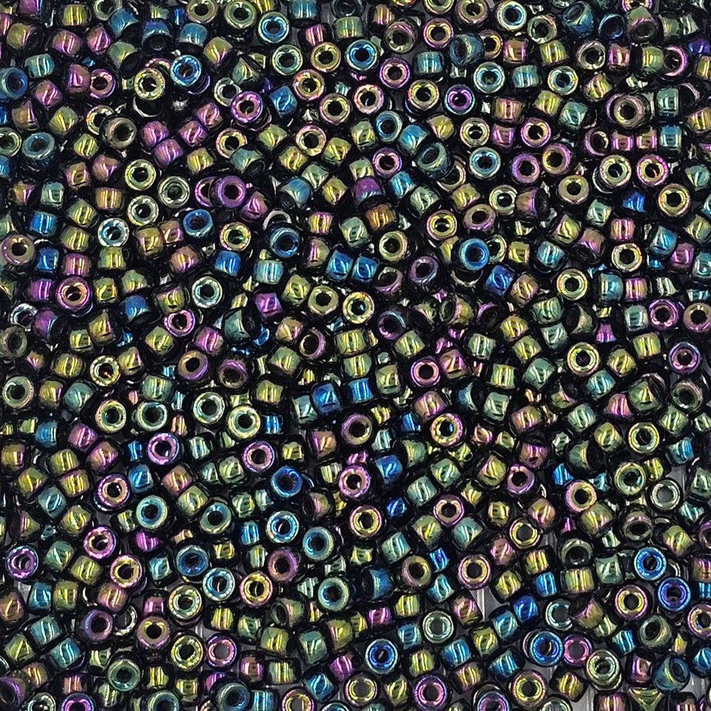 6mm - Glass Mini Crow Beads Opaque - 500 un