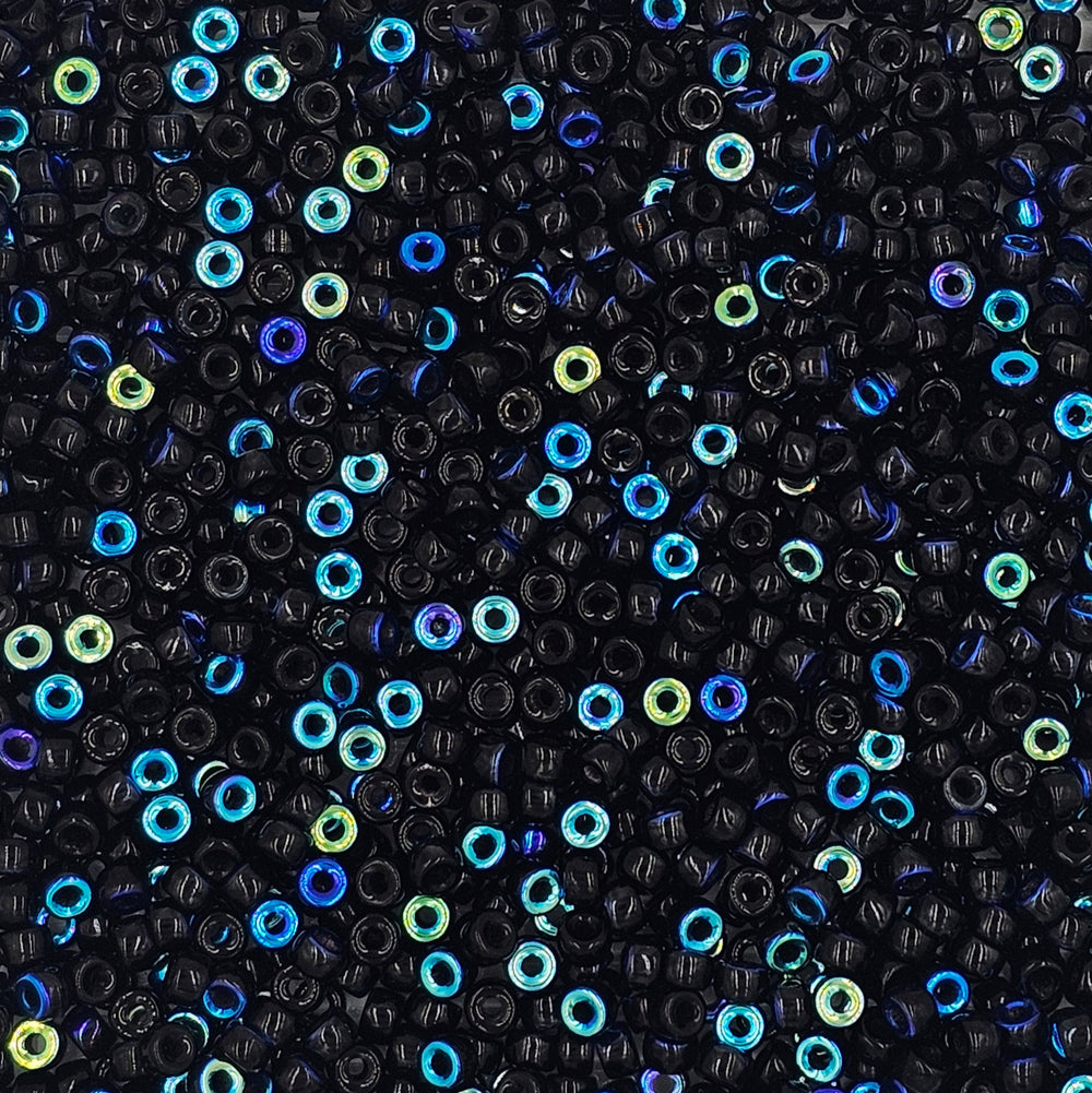 6mm - Glass Mini Crow Beads Opaque - 500 un