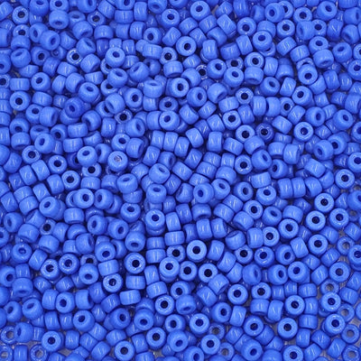 6mm - Glass Mini Crow Beads Opaque - 500 un