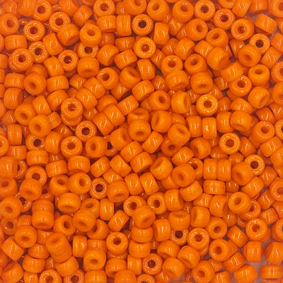 9mm - Glass Crow Beads Opaque