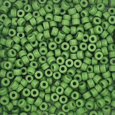 9mm - Glass Crow Beads Opaque