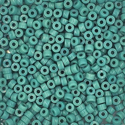 9mm - Glass Crow Beads Opaque