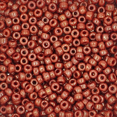 9mm - Glass Crow Beads Opaque