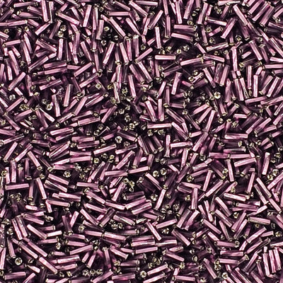 N°3 (6mm) Twisted Bugle - Preciosa® CZECH Glass Beads / Ø=0.7mm