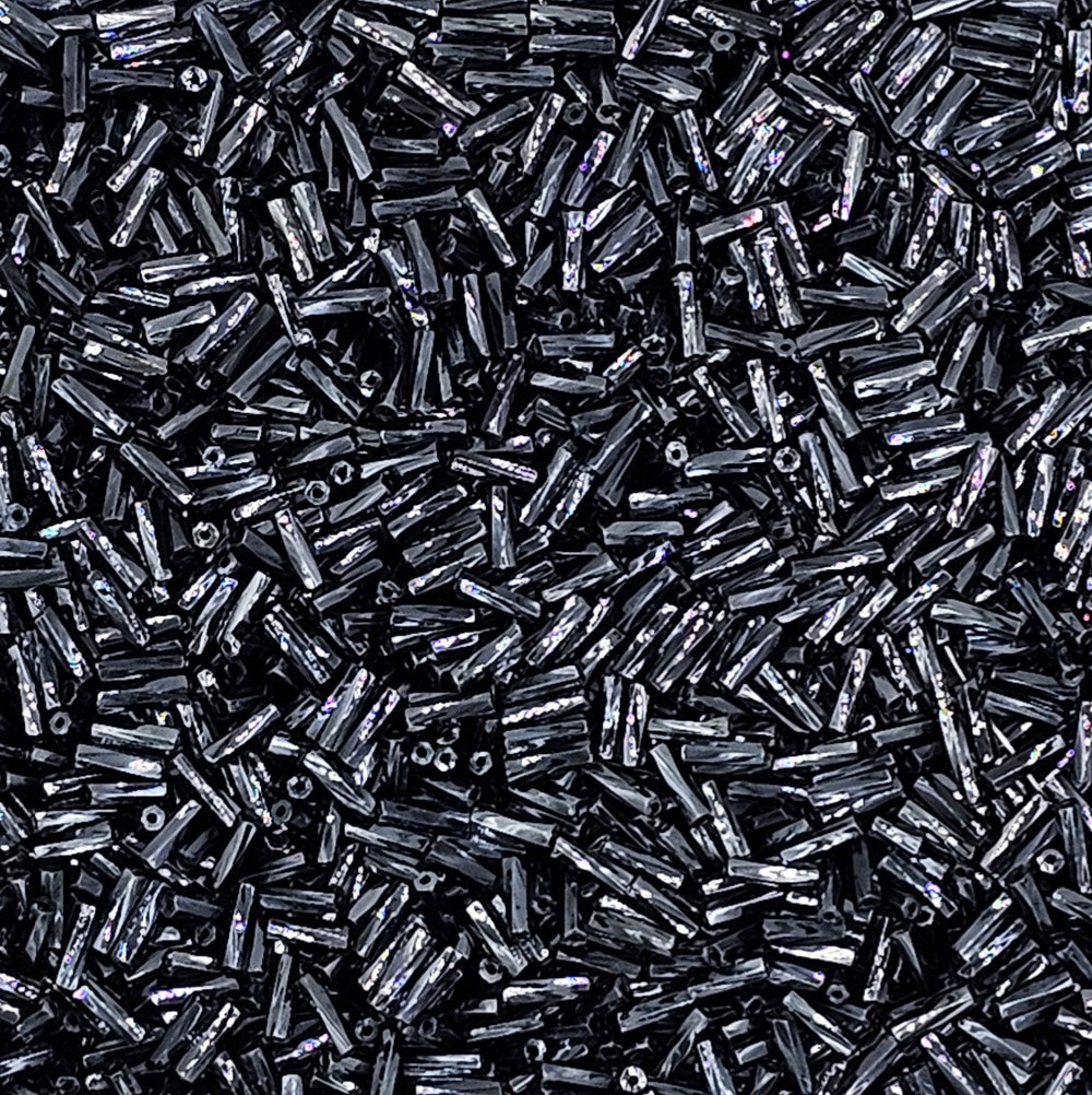 N°3 (6mm) Twisted Bugle - Preciosa® CZECH Glass Beads / Ø=0.7mm