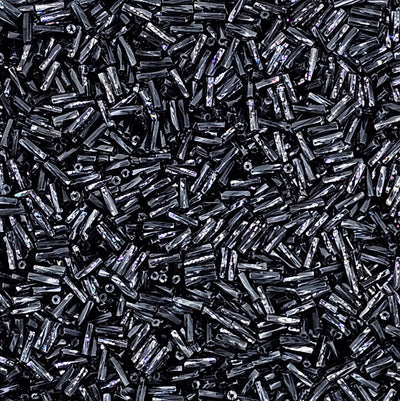 N°3 (6mm) Twisted Bugle - Preciosa® CZECH Glass Beads / Ø=0.7mm