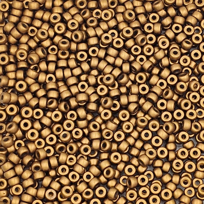 6mm - Glass Mini Crow Beads Opaque - 500 un