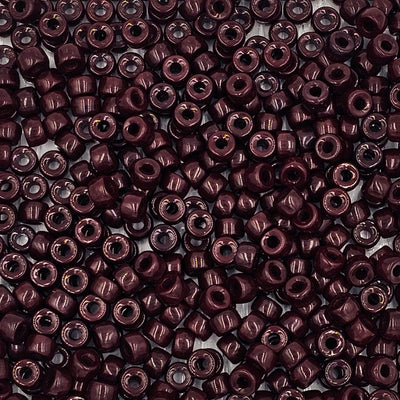 9mm - Glass Crow Beads Opaque