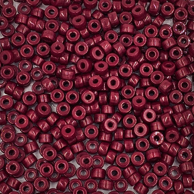 9mm - Glass Crow Beads Opaque