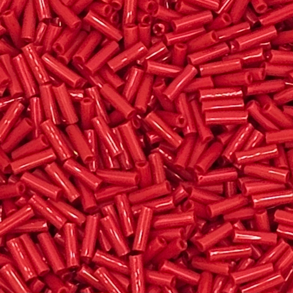 N°3 (6mm) Bugle - Preciosa® CZECH Glass Beads / Ø=1.0mm