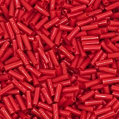 N°3 (6mm) Bugle - Preciosa® CZECH Glass Beads / Ø=1.0mm