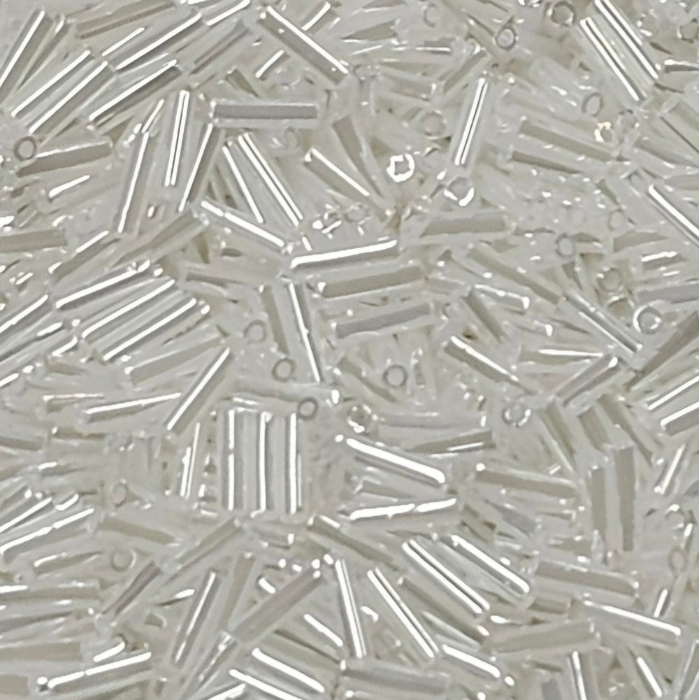 N°3 (6mm) Bugle - Preciosa® CZECH Glass Beads / Ø=1.0mm