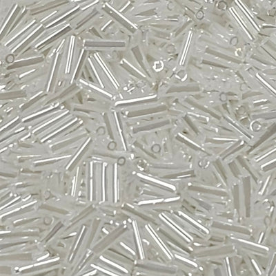 N°3 (6mm) Bugle - Preciosa® CZECH Glass Beads / Ø=1.0mm