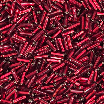 N°3 (6mm) Bugle - Preciosa® CZECH Glass Beads / Ø=1.0mm