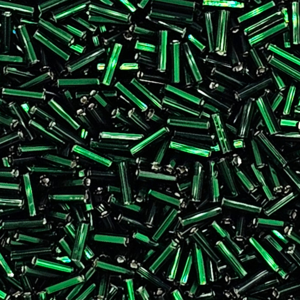 N°3 (6mm) Bugle - Preciosa® CZECH Glass Beads / Ø=1.0mm