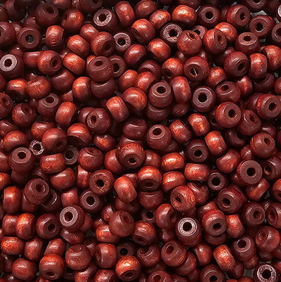 9x6mm - Wooden Crow Beads
