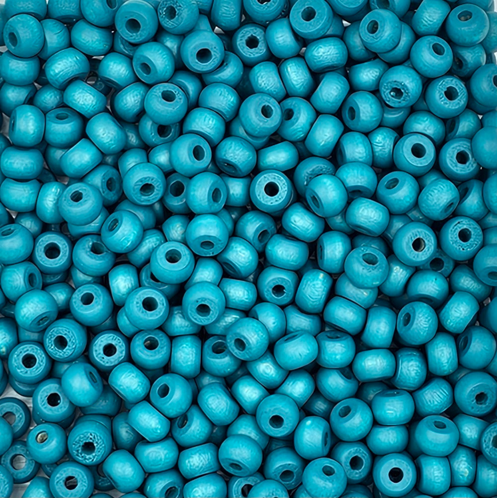 9x6mm - Wooden Crow Beads