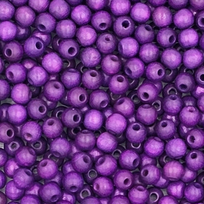6mm - Round Wooden Beads / Ø=2 mm
