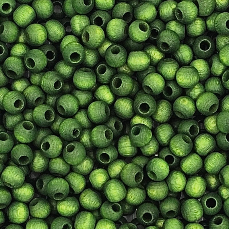 6mm - Round Wooden Beads / Ø=2 mm